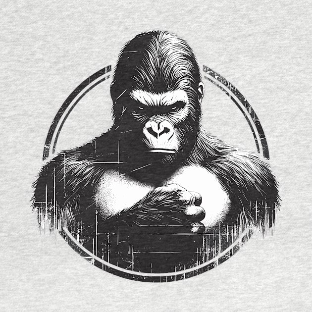 Gorilla Power Go Hard by SmartStyle Gallery